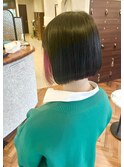 前下がりボブ