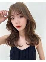 アフロートリノ(AFLOAT Leino)&nbsp;大人可愛い韓国ヘア　レイヤーカット　似合わせ顔まわりカット#