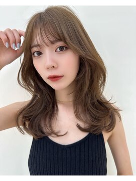 アフロートリノ(AFLOAT Leino) 大人可愛い韓国ヘア　レイヤーカット　似合わせ顔まわりカット#