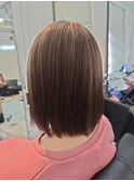 グレージュハイライト