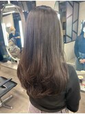 髪質改善*ロングレイヤーグレーベージュ*美髪【Zina船橋】