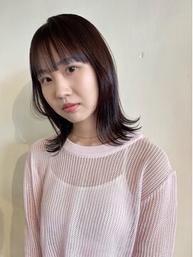 ムード マグ レーベル 南松本(MOOD Mag Label) 大人可愛い丸みボブピンクラベンダーベージュベビーピンク