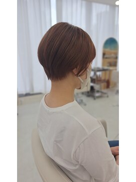 ハレトケ(HALEtoKE) ベージュショート