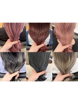 業界トップクラスの商材で、ダメージレスなハイトーンや上品な透明感を実現★【青森市/ケアブリーチ】