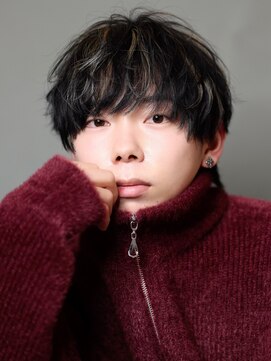 リップス 仙台annex(LIPPS) ハイライトデザインカラー韓国マッシュショート