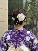ヘアセット/シニヨンアレンジ/吉祥寺/石川ひな