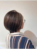 大人可愛い丸みショート