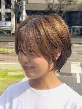 ビューナゴヤ 名駅(VIEW NAGOYA) 前髪カタログ/イメチェンスタイル／ウェーブパーマ/こなれミディ