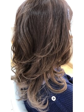 ジンリッチ(JiN RiCH) 大人★レイヤー巻き髪スタイル