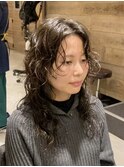 《お客様スタイル58》ロングレイヤー×しっかりめパーマ