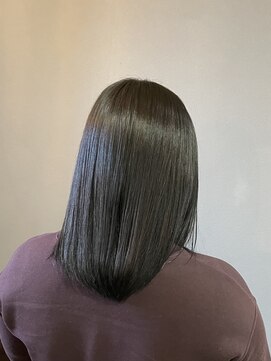 ココカラヘアー ニコ(cococara hair nico) アッシュブラック/艶髪/髪質改善