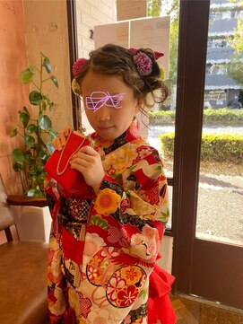 ザジ(ZAZIE) 753着付けとヘアセット