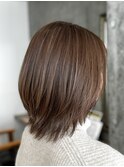 【黒田 愛梨】細めハイライト/寒色ブラウン