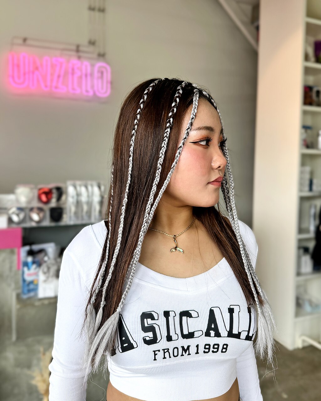 ハーフ＆ポニー２way！ショートブレイズ☆ウェーブロング ハーフ＆ポニー2way！ショートブレイズウェーブロング