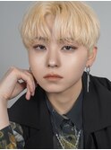 韓国センターパートコンマバングフェザーパーマニュアンスパーマ