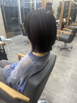 コク 千葉駅西口(COQU) レイヤーボブ/くびれボブ/千葉【積田佳奈】