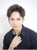 熊本メンズサロン アップバングショート スパイキーショート