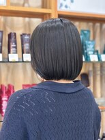 プランタンアヴェダ(printemps AVEDA)&nbsp;ボブ×ダークオリーブ