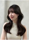 上品ワンホン×韓国ヘア/レイヤーカット