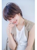 大人のショートスタイル【田中郁矢】