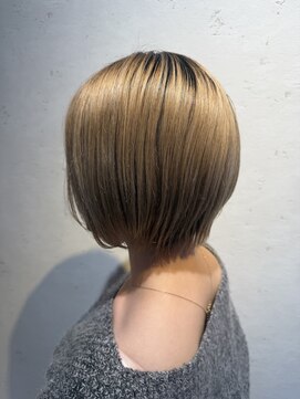 [ショート/ショートカット/ショートボブ/白髪染め/髪質改善]