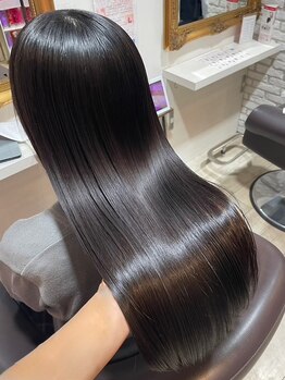 アルーシェ 錦糸町店(Alushe)の写真/【《髪質改善》ULTOWA treatment￥8800】SNSで話題の高濃度水素トリートメント♪[髪質改善/レイヤーカット]
