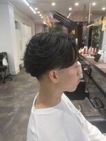 ルースト 京都四条大宮店(ROOST)&nbsp;フェザーパーマ/パーマ/フェード/メンズ/京都/四条大宮/四条烏丸