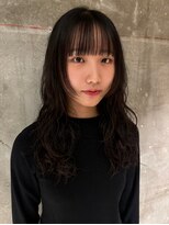 ハマモト ロングパーマ