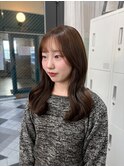 高濃度水素ケアカラー ×韓国風くびれ巻き