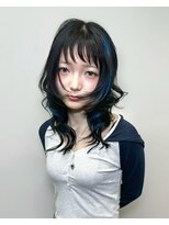ヌル 表参道本店(Null)&nbsp;スラッシュカラー/ルーツカラー/ブリーチデザインカラー/ウルフ