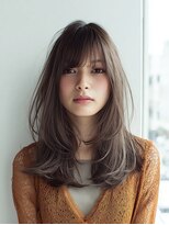 ダル 渋谷/表参道(DAL.) ミディアムレイヤー/くびれレイヤー/ハッシュカット/小顔カット