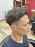 MEN’S/ニュアンスパーマ/ニュアンスウルフ/新大塚