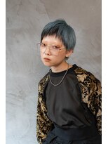 リムー(Rmmu)&nbsp;ショートブルーデザインカラー