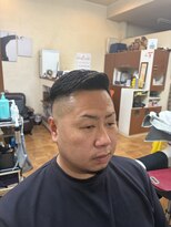 ヘアーサロンタカハシ&nbsp;フェードスタイル　コームオーバー