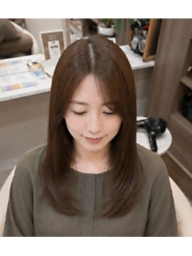 ヘアアトリエ ナイン(hair atelier nine) ダークパープル/ナチュラルショート/夏のヘアアレンジ/福島市