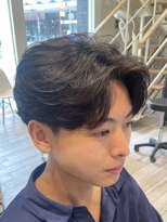 クラップス 横須賀中央店(CLAPS)&nbsp;フェザーパーマニュアンスパーマシャドウパーマセンターパート