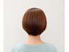 【根元は綺麗に、毛先は艶やかに】カット＋リタッチ＋TR