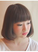 王道シンプルボブ