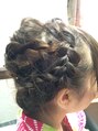 オーブ ヘアー ベル 中野店(AUBE HAIR bell)&nbsp;ヘアーアレンジやアップも得意です(^ ^)アレンジ方法教えます