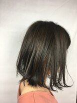 スパ ヘアーデザイン(SPA hair design) 流行りの☆グレージュカラー × 切りっぱなしボブ
