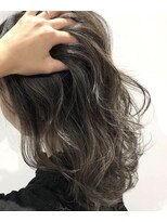 ヘアールームキュー(HAIR ROOM quu+)&nbsp;たっぷりハイライトでハイ透明感カラー♪