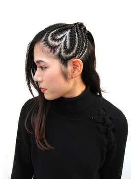 ラブ ロック Love' Lock 【Love'Lock 代官山】☆コーンロウ・ハート☆