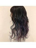 カシェ シモムラ(Cashe'e SHIMOMURA)&nbsp;隠れユニコーンカラー