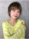 ハイライトウルフショート