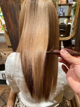 アティック ヘアーデザインアンドリラクゼーション(attic hair design&relaxation) 髪質改善 スタイル