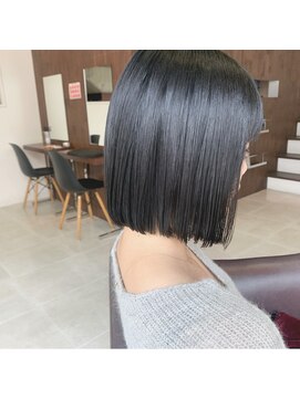 ロックワークオレンジ 西中島店(ROCK WORK ORANGE) 大人可愛い王道ボブ