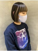 【RITZY】セクションカラー☆ブラック×ブロンド☆ボブ