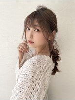 オーロ 西大寺店(ORO)&nbsp;シールエクステでふんわり華やか編みおろし