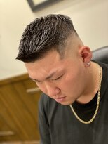 ヒロギンザバーバーショップ 神楽坂店(HIRO GINZA BARBER SHOP)&nbsp;スキンフェード×ラインアップ