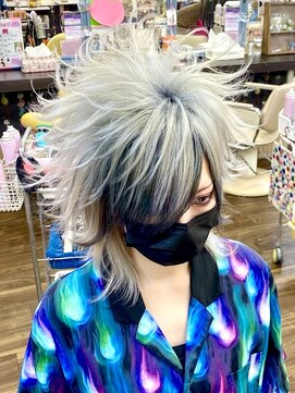 ヘアセットアップス(UP's) 美しく、カッコイイ♪『ヴィジュアル系外ハネヘアセット』(^○^)